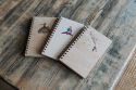 Flying Little Prince A5 Wooden Notebook