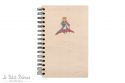 Little Prince A5 Wooden Notebook