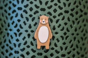 Cute Bear Brooch