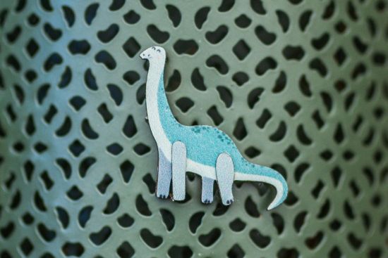 Cute Bronco Brooch