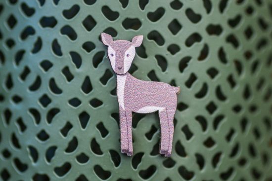 Cute Fawn Brooch