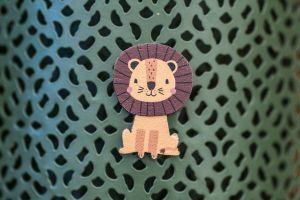 Cute Lion Brooch