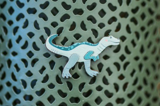 Cute T-Rex brooch