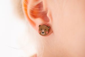 Cute Bear Earrings