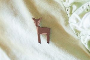 Cute Fawn Brooch