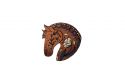 Brown horse Brooch