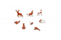 Wooden puzzle Scandi Fox