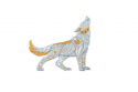 Wooden puzzle Scandi Wolf